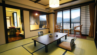 森山館露天風呂付き客室