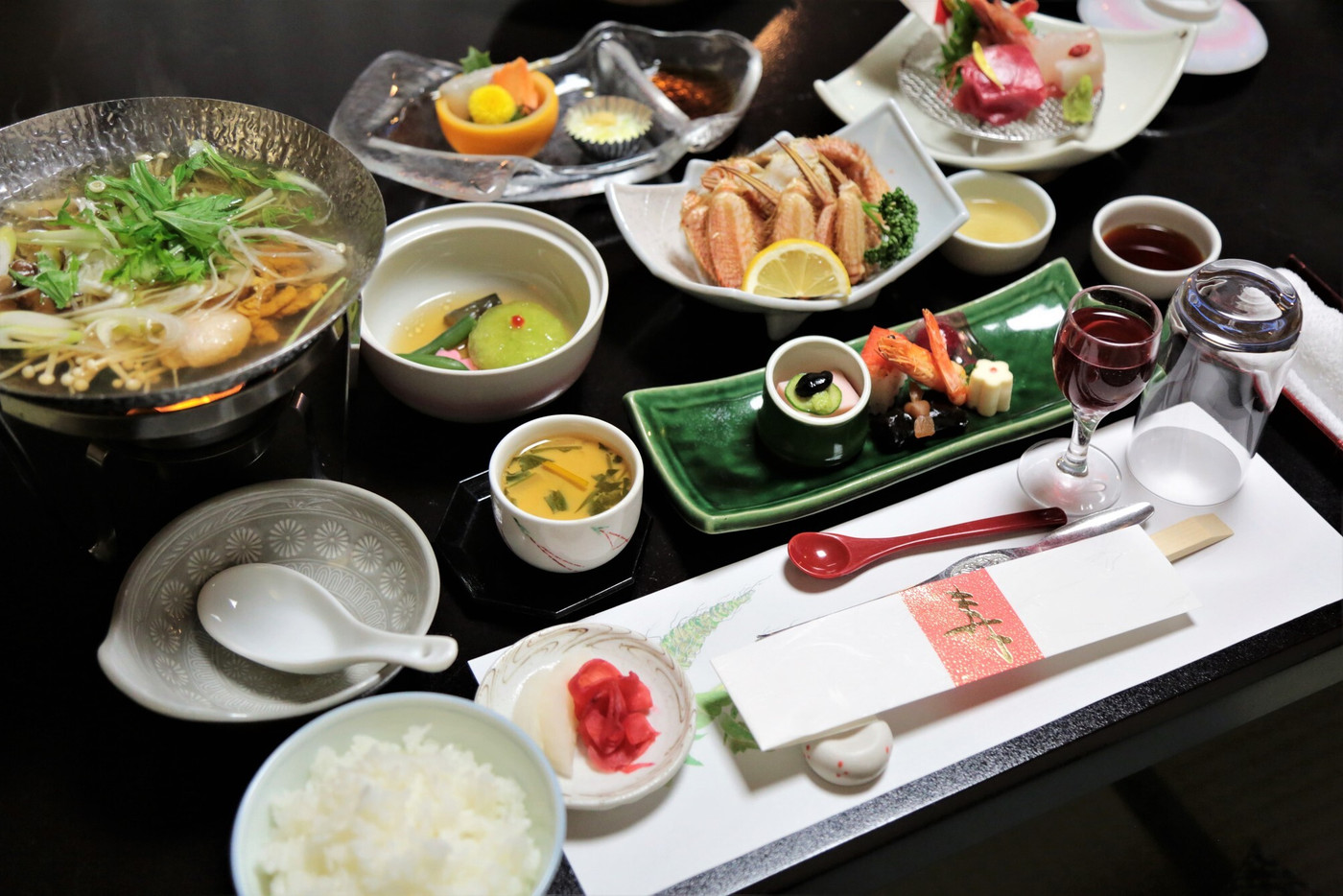 旅館の料理・部屋食