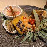 日本の旬を味わう
夕食を「僧伽小野」で / 1