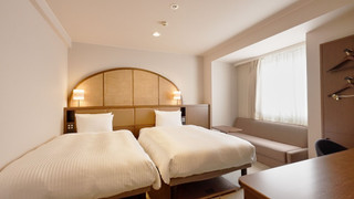 グランドツインルーム 禁煙 (大人3名利用時のみシングルソファーベッド1台が付きます)