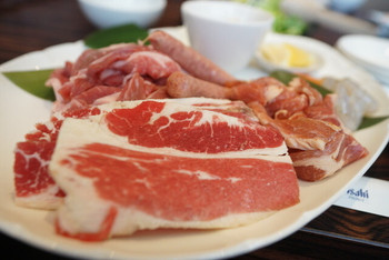 「アサヒビール園 白石　ピルゼン」料理 908524 牛ー