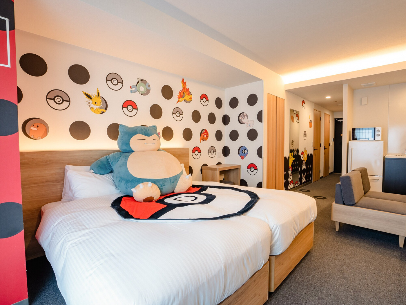 1室あたりの料金設定でお財布にもやさしい♪ポケモンに囲まれる感動ステイをしよう4229396