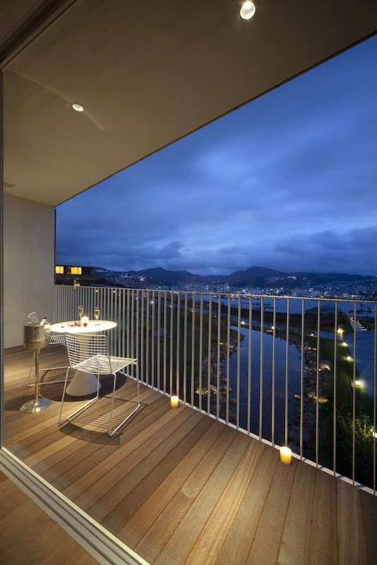 部屋からの景観