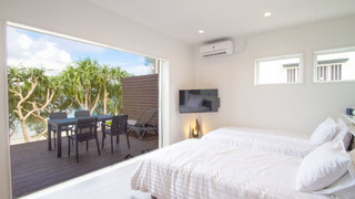 スーペリア ルーム ベッド (複数台) シービュー ビーチサイド