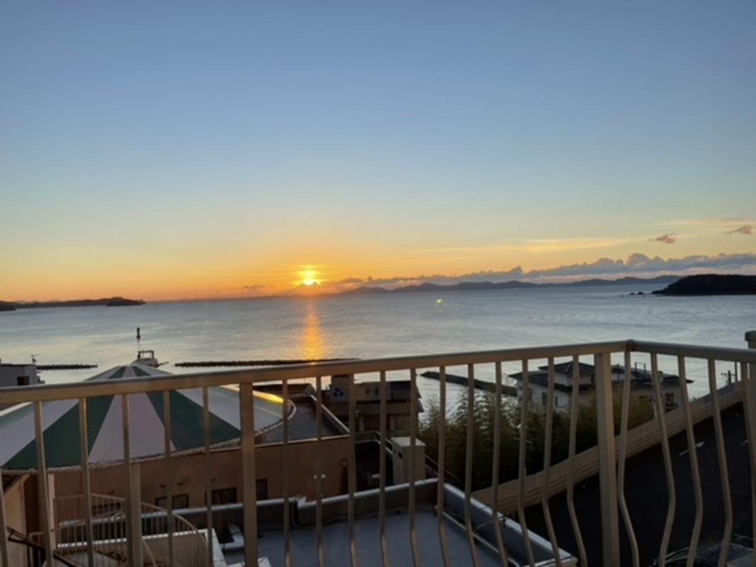 お部屋柄の景色