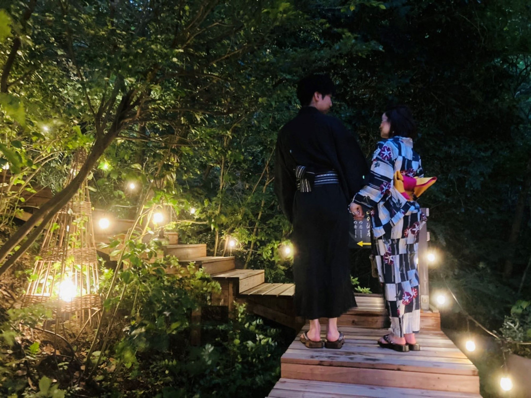 フォトスポット　階段1