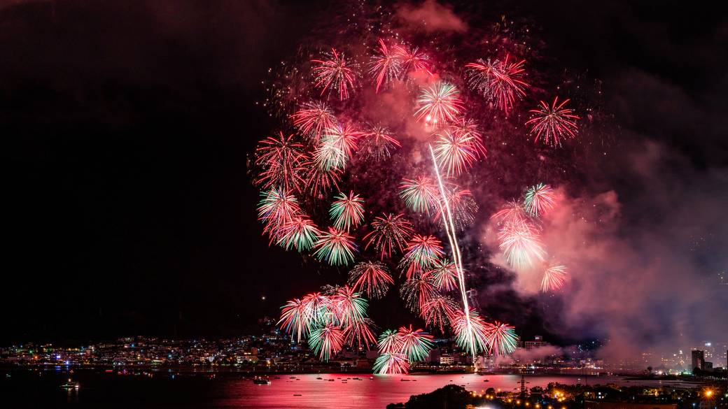 諏訪の花火② / 2