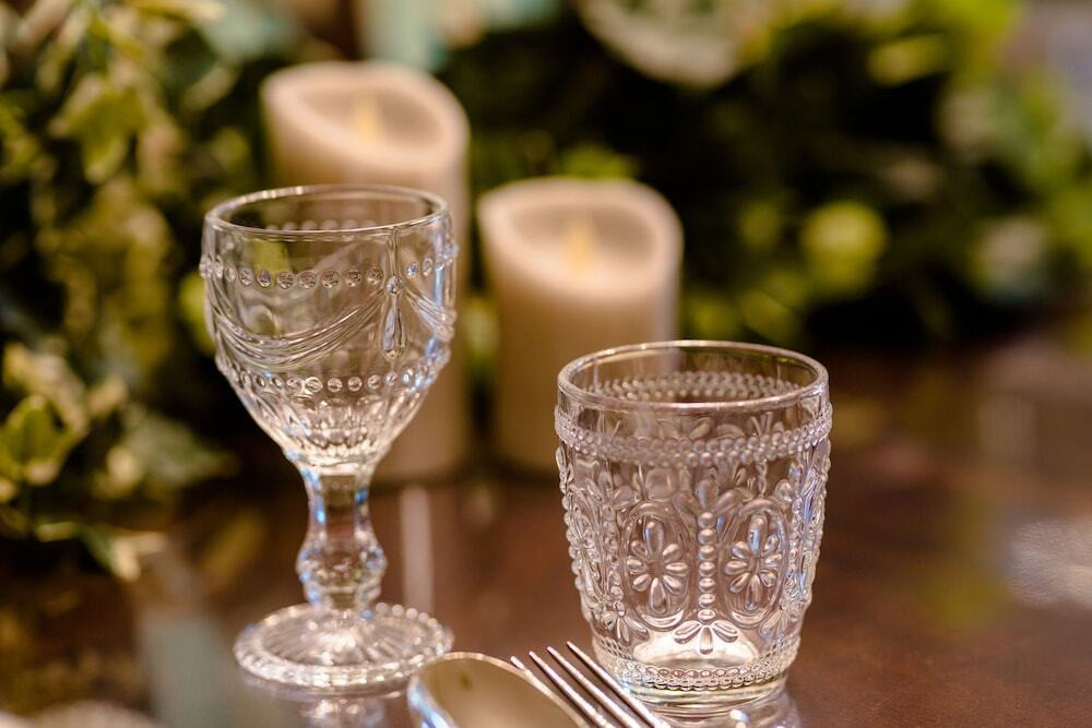 客室内のダイニングエリア