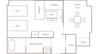 ファミリー アパートメント ベッド (複数台) 禁煙 キッチン