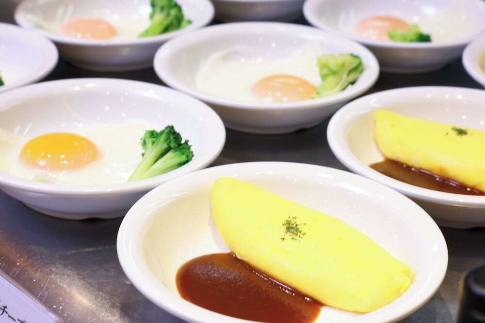 朝食ビュッフェ