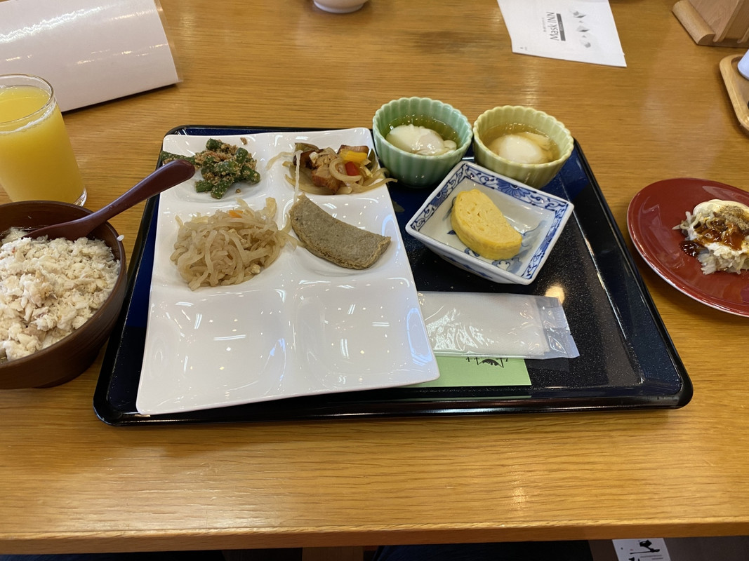 朝ご飯　鯛茶漬け