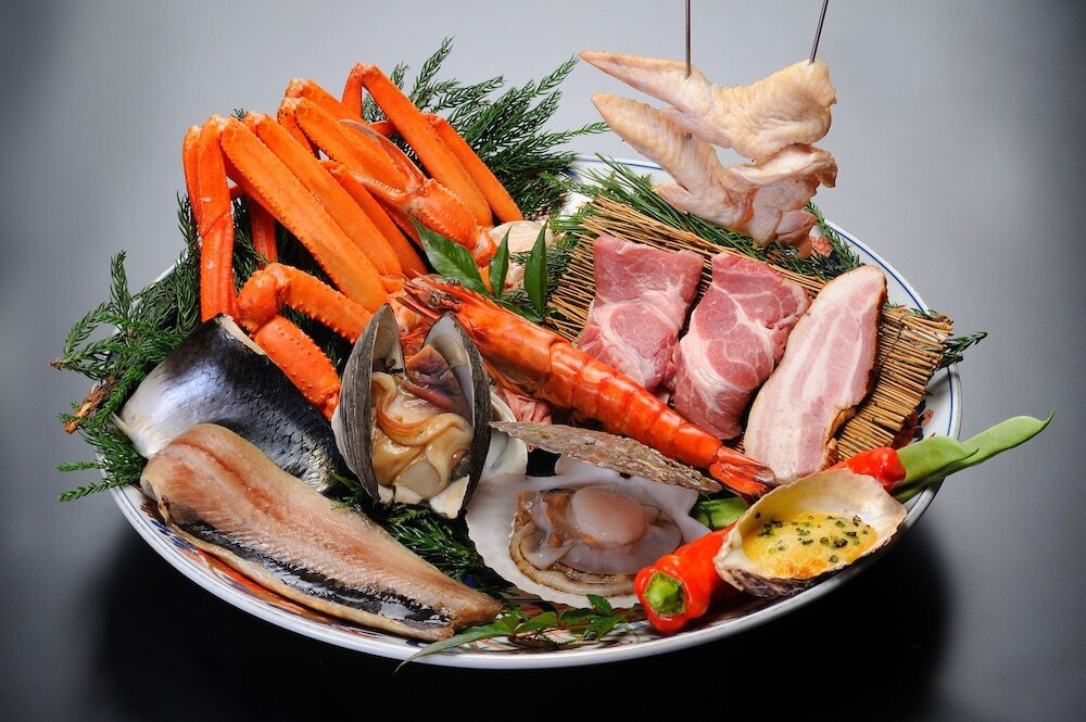 カキに牛タン、大海老も！特選食材を炭火焼で堪能4752634