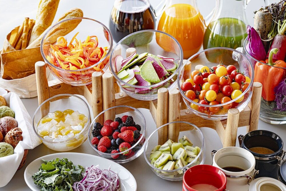 朝食ビュッフェ