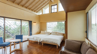 星空と海を望む2層デッキ付き ブルールーム(1-3名) 禁煙