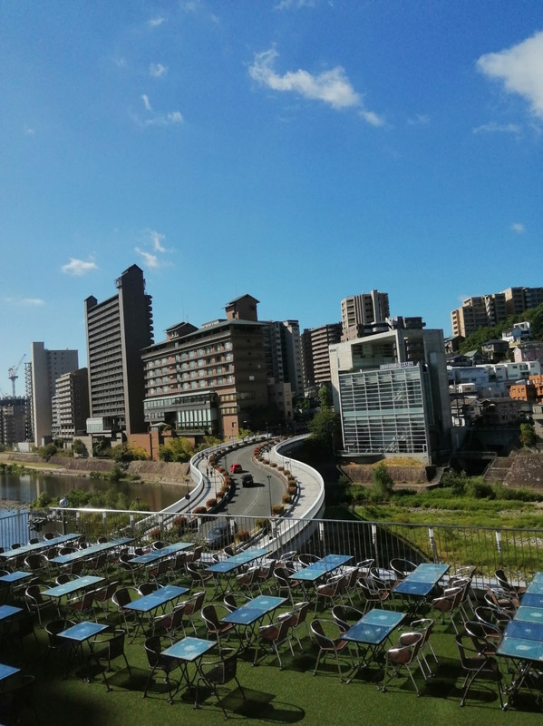 川側の部屋でした