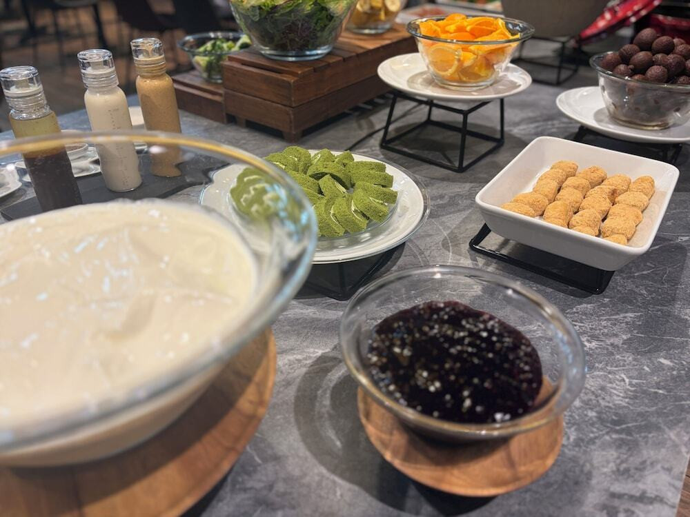 朝食ビュッフェ