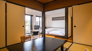 和洋室 ダブル 又は ツインルーム 35平米 (露天風呂付き客室)「禁煙」