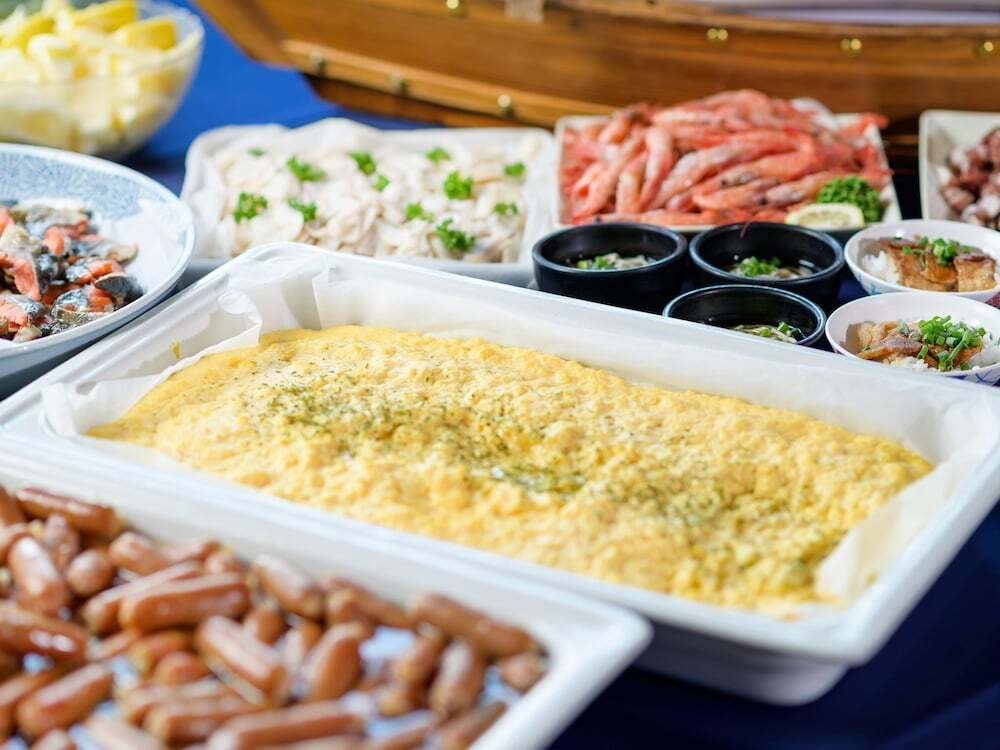 朝食ビュッフェ