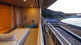 コーナー和室 源泉オーシャン露天【禁煙】