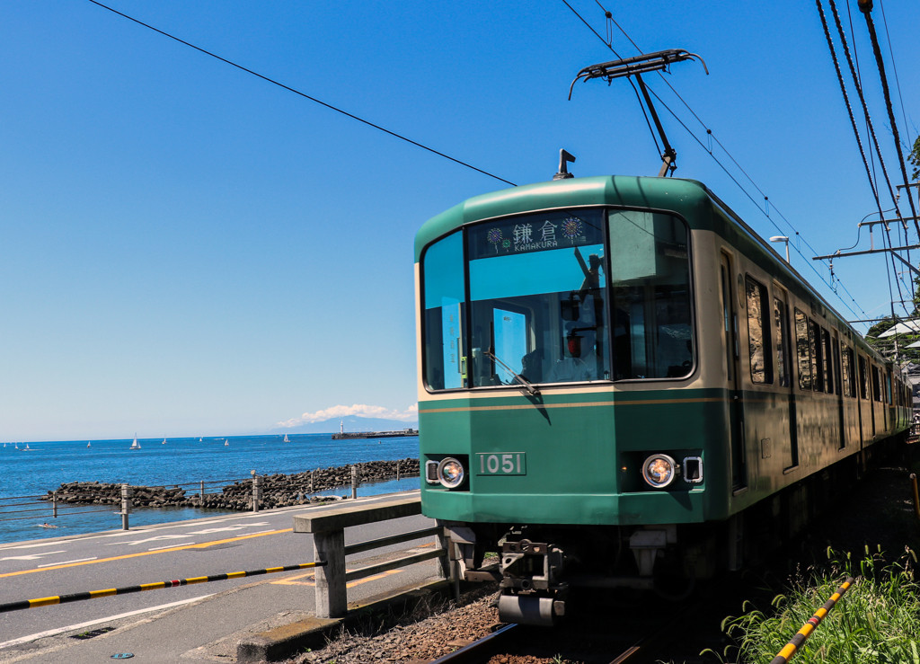 江ノ電で旅気分を盛り上げよう1886995