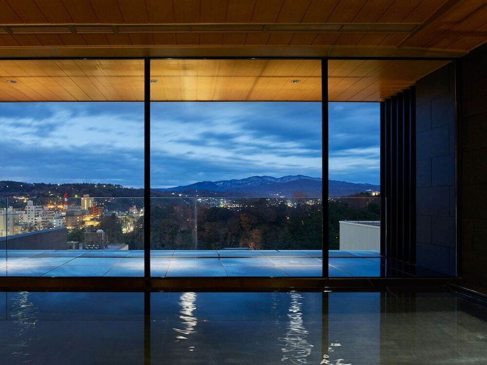 大浴場からの眺め(夜)