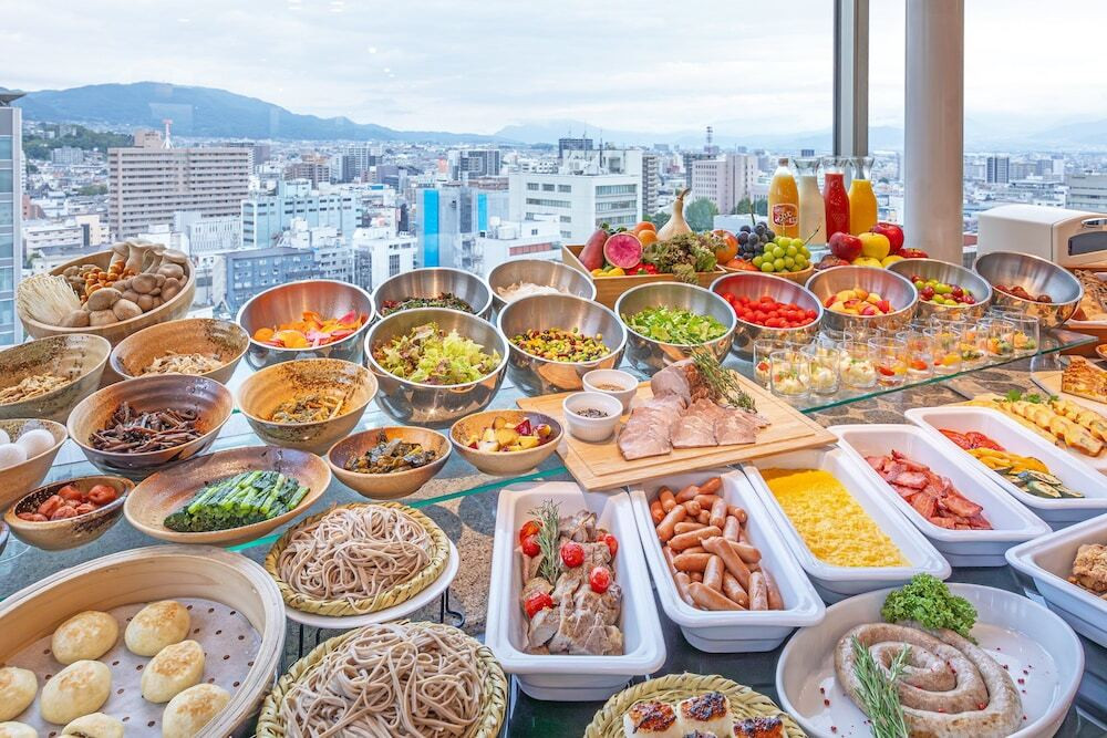 朝食ビュッフェ