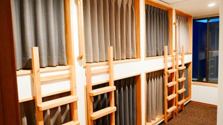 シングルキャビンベッドドミトリー貸切　共用バスルーム