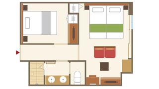 本館 和トリプル DX シャワー付
