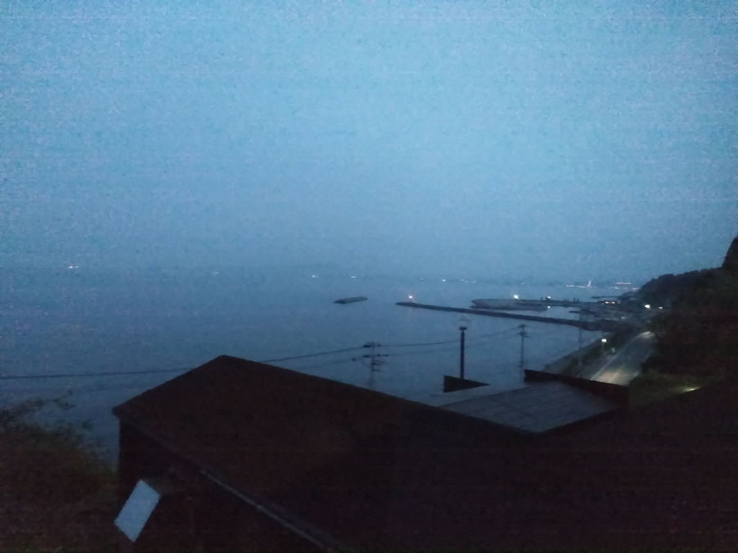 部屋からの眺めです。