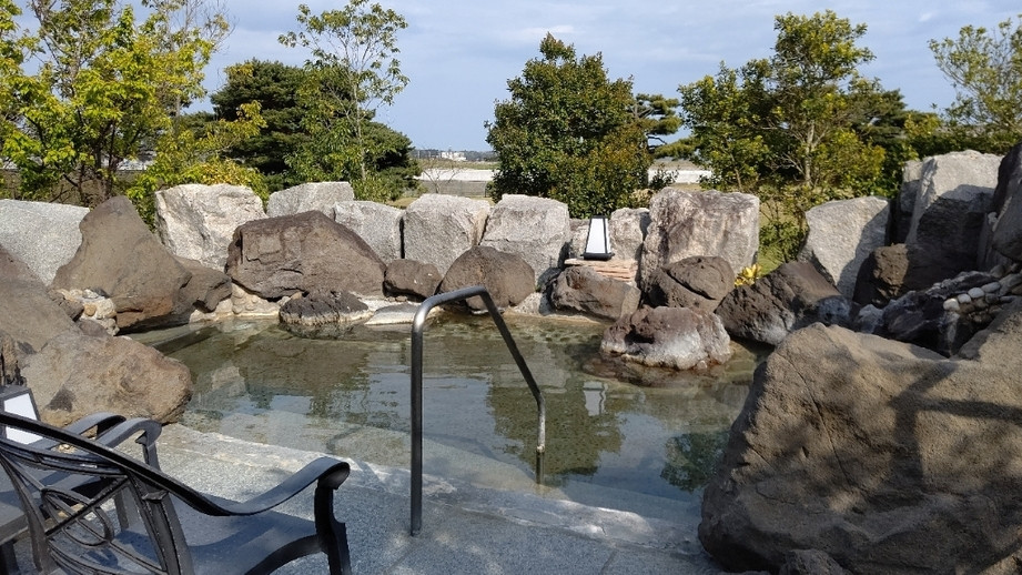 「ホテル壮観」 その他 150410824 誰もいない露天風呂1