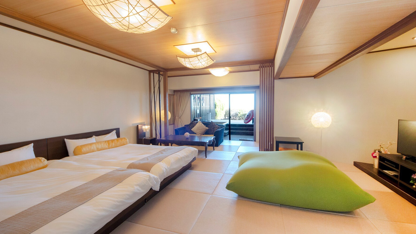 裸足で過ごせるから楽♡琉球畳の客室3444711