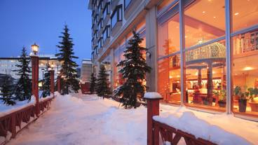 冬のホテル外観 / 3