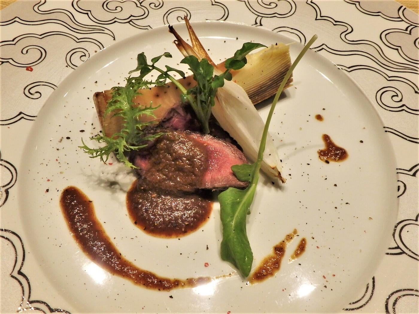 「合歓のはな」 料理 149000672 鹿のローストと延岡産金の筍のバターソテー