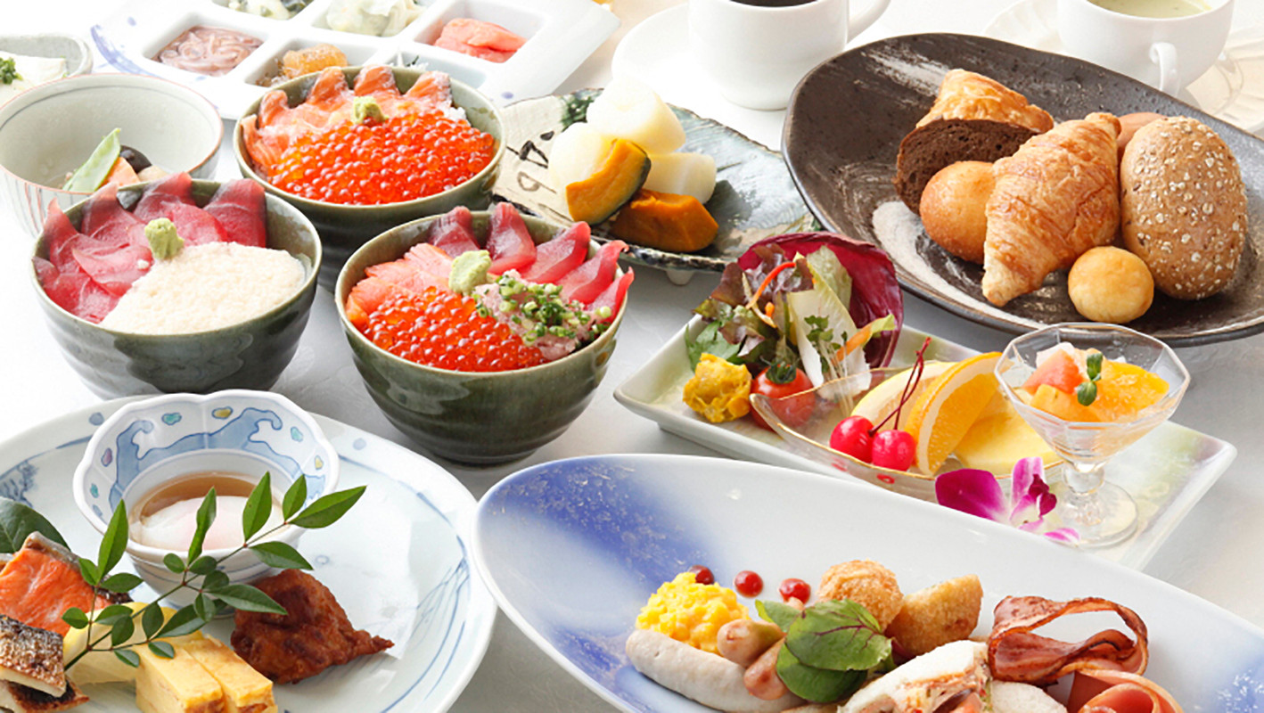 朝食ビュッフェ一例①