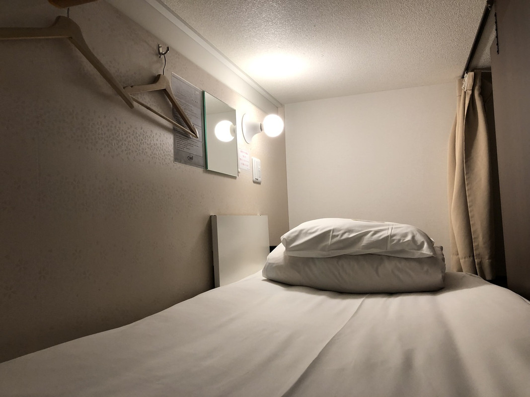 寝床はこのぐらいのスペース