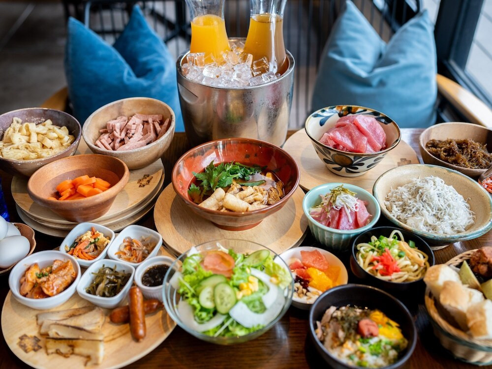 朝食ビュッフェ