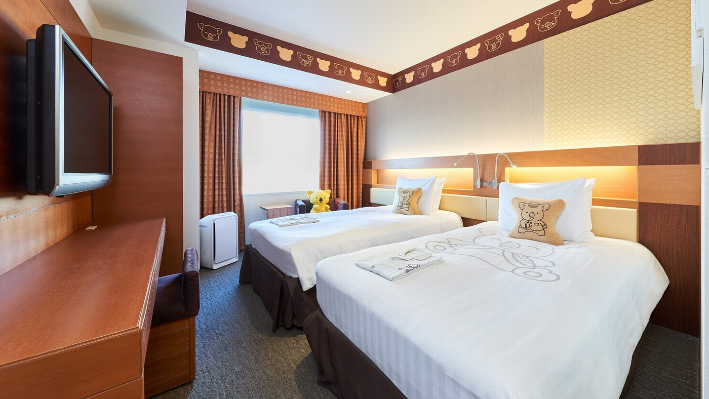 お部屋や朝食ビュッフェにあのキャラクターが！みんなが笑顔になるホテル4250692