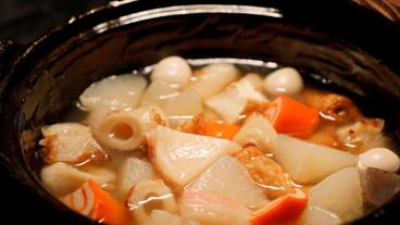 朝食ビュッフェの金沢おでん例 / 5