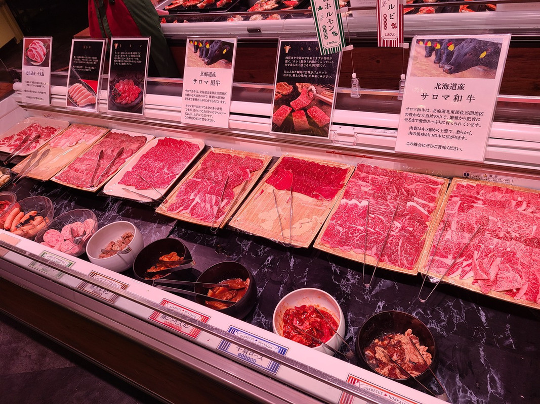 夕食の焼き肉はオススメです