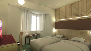 スタンダード ツインルーム シングルベッド 2 台