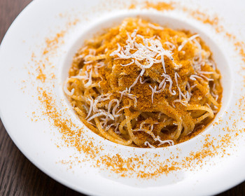 「トラットリア コルディアーレ」料理 1031765 サルディーニャ産のカラスミと焦がしバターのスパゲティ