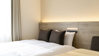 【禁煙】ダブルルーム/16㎡/160㎝幅ベッド1台/2名迄