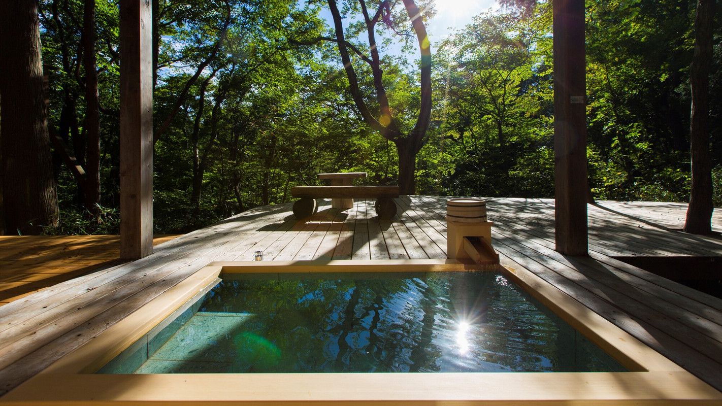 山にあそぶ えぼし岳 露天風呂