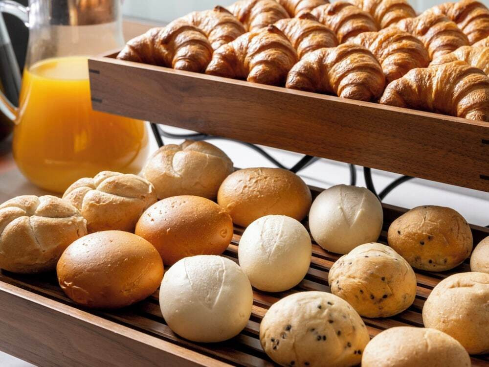 朝食ビュッフェ