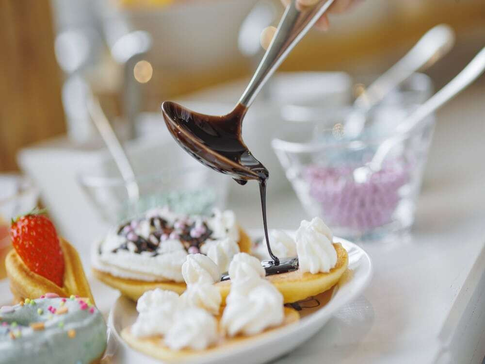 朝食ビュッフェ