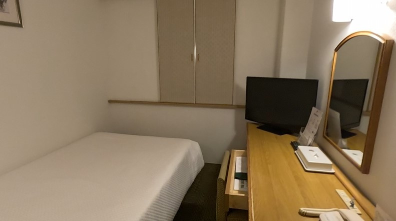 往年のビジネスホテルって感じ