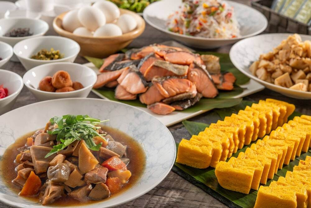 朝食ビュッフェ