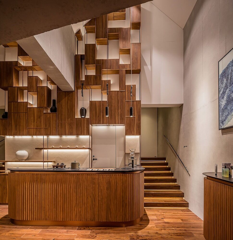 温泉のレセプション①