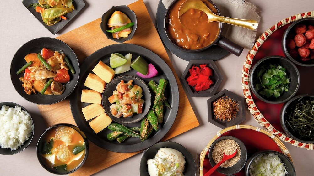 朝食ビュッフェ