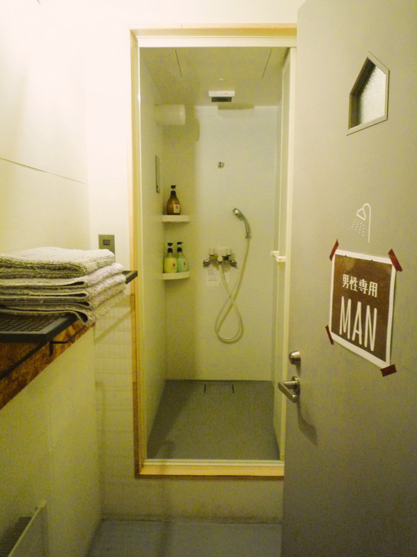 男女別シャワールーム